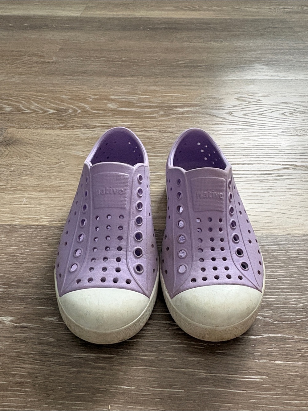 Native Kids Slip-On Water Shoes in Lavender Purple
